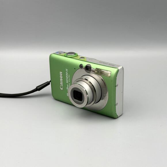 Canon PowerShot SD1200 IS Digital Camera | 10MP | Rare Green - Picture 4 of 5
